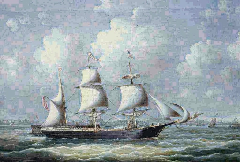 The packet ship - Duchess d'Orleans